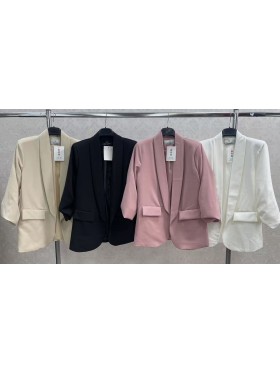 Marynarki damskie wloskie , size uni, paczka 6szt,mix kolor
