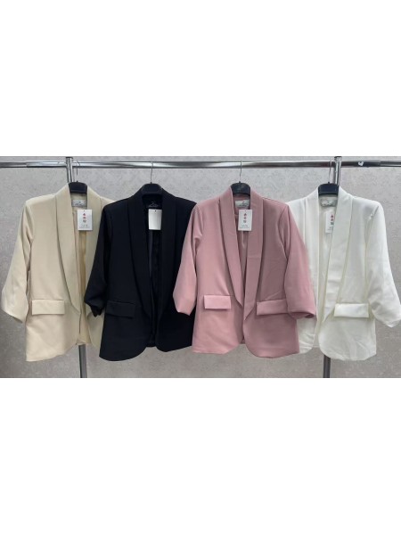 Marynarki damskie wloskie , size uni, paczka 6szt,mix kolor