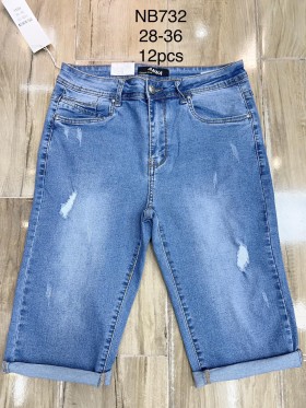 Spodenki jeansowe damskie ,size 28-36,paczka 12szt ,