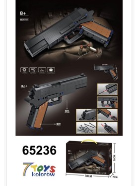 ZABAWKI PISTOLET . 3 SZT / PACZKA, KOLOR JAK NA ZDZIĘCIU