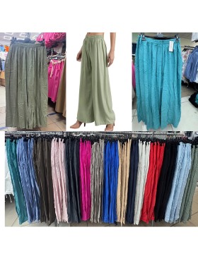 Spodnie damskie wloskie , size uni, paczka 6szt,mix kolor