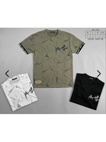 Bluzki MĘSKA , size m-2xl, paczka 12szt,mix kolor