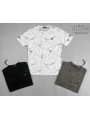Bluzki MĘSKA , size m-2xl, paczka 12szt,mix kolor
