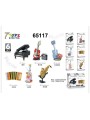 ZABAWKI 7 TOYS KOLOROW.6 SZT / PACZKA, KOLOR JAK NA ZDZIĘCIU