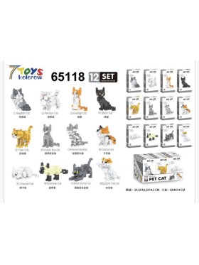 ZABAWKI 7 TOYS KOLOROW.12 SZT / PACZKA, KOLOR JAK NA ZDZIĘCIU