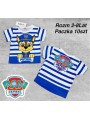 Bluzka dzieciece rozm 2-8 lat, paczka 10szt, 1 kolor