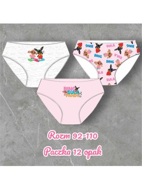 Majtki dzieciece rozm 92-110 , paczka 12szt, mix kolor
