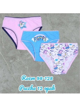 Majtki dzieciece rozm 98-128 , paczka 12szt, mix kolor