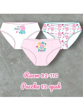 Majtki dzieciece rozm 92-110 , paczka 12szt, mix kolor