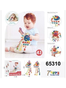 ZABAWKI 7 TOYS KOLOROW.6 SZT / PACZKA, KOLOR JAK NA ZDZIĘCIU