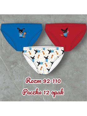 Majtki dzieciece rozm 92-110 , paczka 12szt, mix kolor