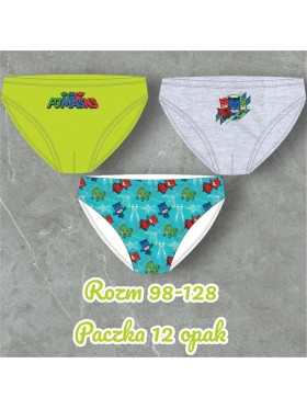 Majtki dzieciece rozm 98-128 , paczka 12szt, mix kolor