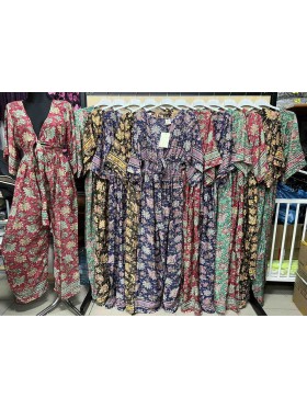 Sukienki jedwad damskie , size uni, paczka 10szt,mix kolor