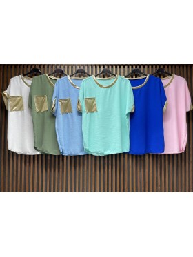 Bluzki damska Tureckie, size uni ,paczka 4szt 1 kolor
