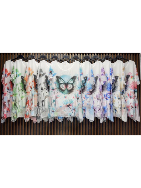Bluzki damska Tureckie, size uni ,paczka 4szt 1 kolor
