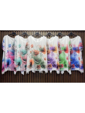 Bluzki damska Tureckie, size uni ,paczka 4szt 1 kolor
