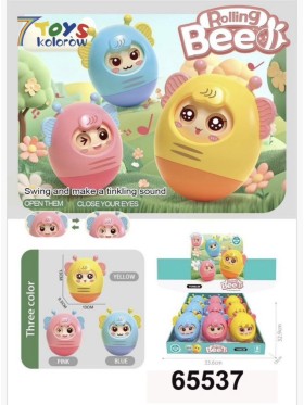ZABAWKI 7 TOYS KOLOROW. 9 SZT / PACZKA, KOLOR JAK NA ZDZIĘCIU