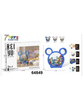ZABAWKI 7 TOYS KOLOROW.6 SZT / PACZKA, KOLOR JAK NA ZDZIĘCIU