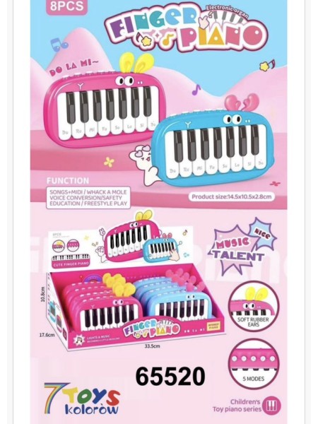 ZABAWKI 7 TOYS KOLOROW.8 SZT / PACZKA, KOLOR JAK NA ZDZIĘCIU