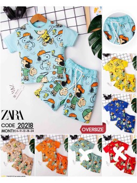 Komplet dzieciece rozm 6-24M, paczka 5szt, 1 kolor