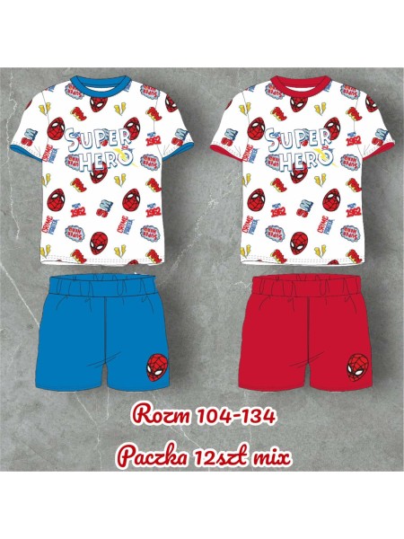 Komplet dzieciece rozm 104-134, paczka 12szt, mix kolor