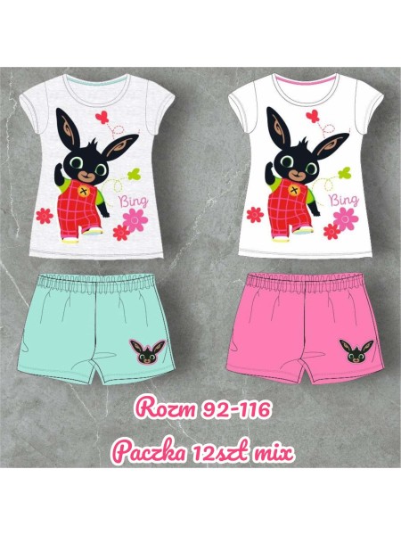Komplet dzieciece rozm 92-116, paczka 12szt, mix kolor
