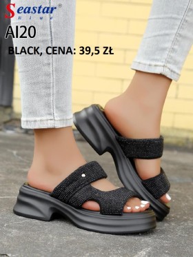 Buty Klapki Damskie (36-41,12par)
