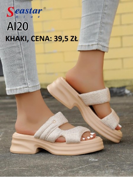 Buty Klapki Damskie (36-41,12par)