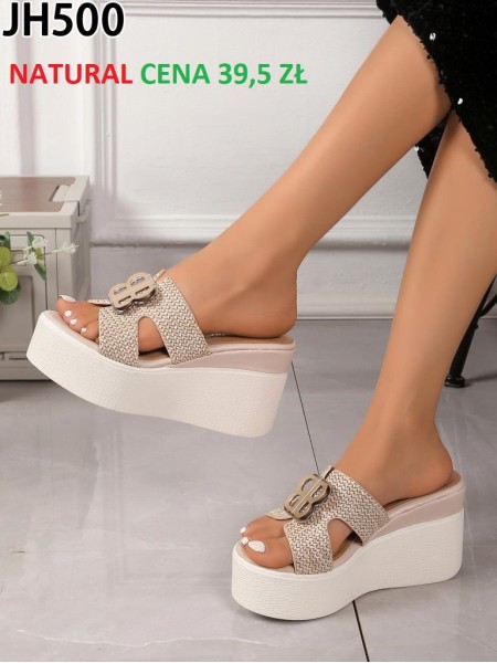 Buty Klapki Damskie (36-41,12par)