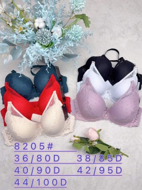 Biustonosz damskie,Miska D,rozmiar 80-100,1kolor (6szt /paczka)