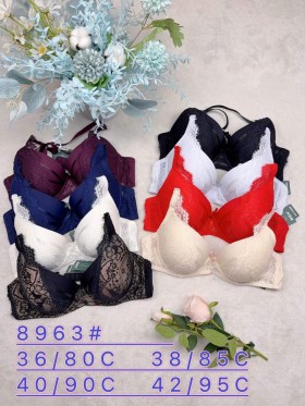 Biustonosz damskie,Miska C,rozmiar 80-95,1kolor (6szt /paczka)
