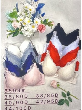 Biustonosz damskie,Miska D,rozmiar 80-100,1kolor (6szt /paczka)