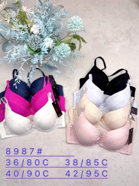 Biustonosz damskie,Miska C,rozmiar 80-95,1kolor (6szt /paczka)