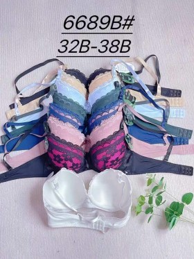 Biustonosz damskie,Miska B,rozmiar 32-38,1kolor (6szt /paczka)