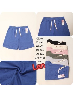 Spodenki damskie , size xl-6xl, paczka 12szt,mix kolor