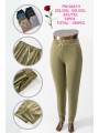 Spodnie damskie , size2-7xl, paczka 12szt,mix kolor