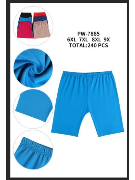 Legginsy damskie , size 6-9xl, paczka 12szt,MIX  kolor