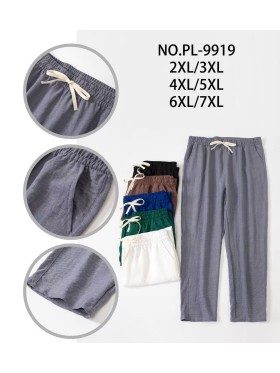 Spodnie damskie , size2-7xl, paczka 12szt,mix kolor