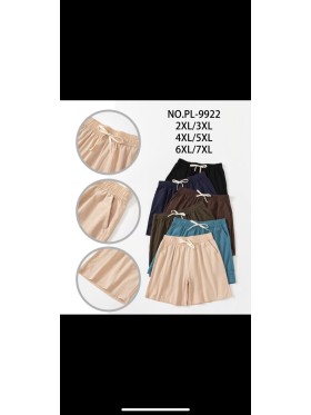 Spodenki damskie , size 2-7xl, paczka 12szt,mix kolor