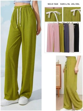 Spodnie damskie , size l-3xl, paczka 12szt,mix kolor