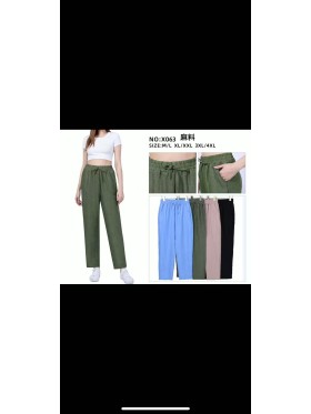 Spodnie damskie , size M-4xl, paczka 12szt,mix kolor