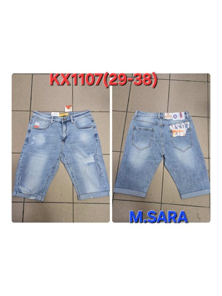 Spodenki jeansowe MĘSKA , size 29-38, paczka 10szt,1kolor