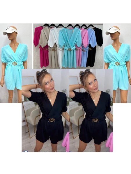 Kombinezony damskie, size uni, paczka 6szt,mix kolor