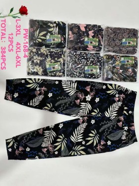 Spodnie damskie , size l-6xl, paczka 12szt,mix kolor