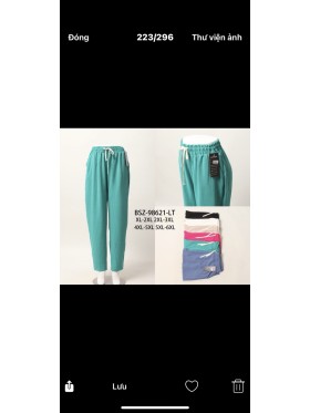 Spodnie damskie , size Xl-6xl, paczka 12szt,mix kolor