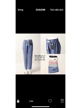 Spodnie damskie , size Xl-6xl, paczka 12szt,mix kolor