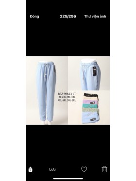 Spodnie damskie , size Xl-6xl, paczka 12szt,mix kolor