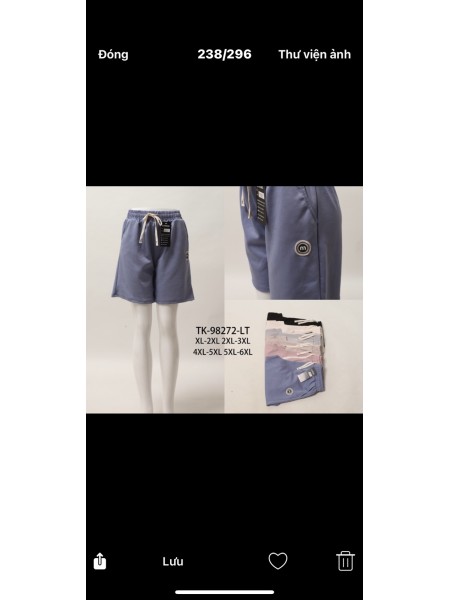 Spodenki damskie , size XL-6xl, paczka 12szt,mix kolor