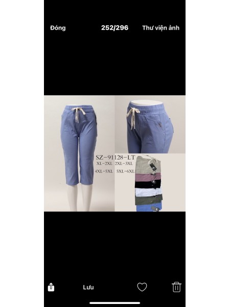 Rybaczki damskie , size XL-6xl, paczka 12szt,mix kolor