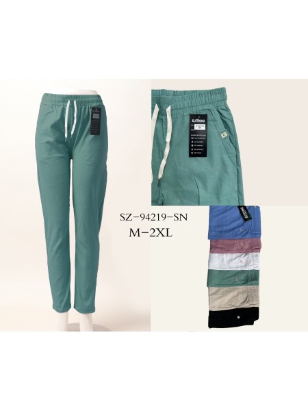 Spodnie damskie , size M-2xl, paczka 12szt,mix kolor
